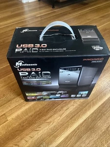 Mediasonic ProBox 4 Bay 3.5 Inch SATA Hard Drive Enclosure - USB 3.0 & eSATA - Afbeelding 1 van 12
