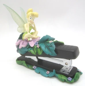 Vintage Disney Tinker Bell With Wings Stapler Floral Office Home Peter Pan  - Picture 1 of 10