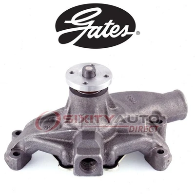 Gates Engine Water Pump for 1992 Chevrolet C1500 Suburban 5.7L V8 - Coolant zw Foto 1 de 4
