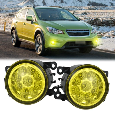 For Subaru Impreza XV Crosstrek 2012 2013 2014 2015 LED Fog Light Bumper Lamp 2X - Image 1 of 4