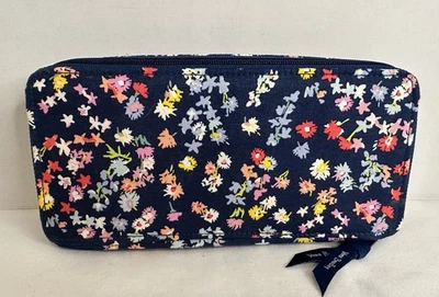Vera Bradley Estuche Floral Pequeño Cremallera Rígido Superior e Inferior Estuche Suave Foto 1 de 4