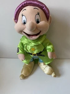 Disney Snow White & The Seven Dwarfs Dopey Dwarf Soft Toy Plush - Picture 1 of 2