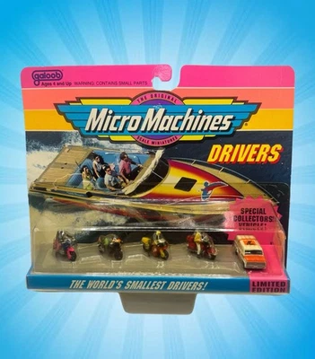 VTG Micro Machines Worlds Smallest Drivers 1992 NOS BMW Ducati Harley Bonus Van - Image 1 of 4