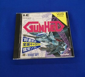 HUDSON PC Engine HU Card Soft Gunhead Used