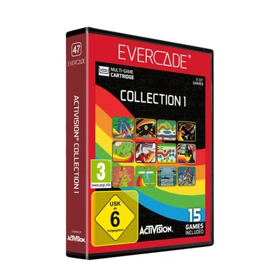 Evercade Activision Collection 1 | 15 Spiele Klassiker | Catridge 47 | FSK 6