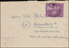 248 Messe Leipzig 24 Pf als EF auf Brief SSt NEURUPPIN Versicherung 16.3.1950