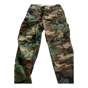 Pantalón Militar De Colección EE. UU. Para Hombres Mediano Bosque Camuflaje Carga Bolsillos Ripstop - Imagen 1 de 7