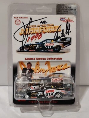 SIGNED John Force Driver of the Year 1997 Mustang Funny Car Limited Action 1:64  - Image 1 of 4