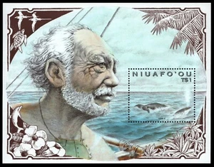 Isla de Niuafo'ou 1990 - Mi-nr. Bloque 10 ** - Estampillada sin montar o nunca montada - (A) - Ballenas / Ballenas - Imagen 1 de 1
