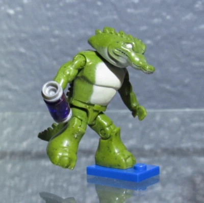 TMNT LEATHERHEAD Mega Bloks Series 3 Complete Teenage Mutant Ninja Turtles - Image 1 of 4