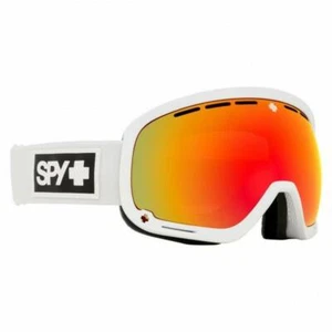 Spy Optic Marshall Goggles Matte White Happy Bronze w/Red Spectra Mirror+Bonus - Picture 1 of 1