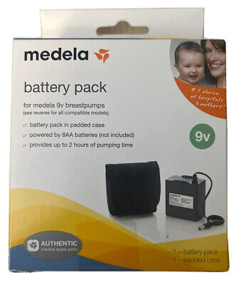 Medela Battery Pack Unit Power Supply Breast Pump In Style Travel 9V NEW IN BOX • 16.50$