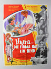 HURRA...Die Firma hat ein Kind A1-FILMPOSTER Kino Kai FISCHER Walter M&#220;LLER &#180;56