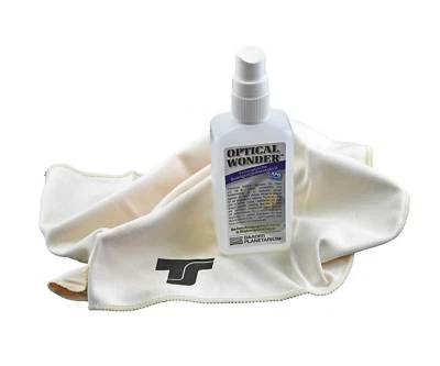Baader Optische Reinigungsflüssigkeit Optical Wonder + TS Tuch, BAClean1