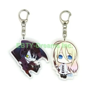 Set of 2 Angels Of Death Anime Acrylic Keychain Rachel Gardner Isaac Foster v5 - Picture 1 of 2