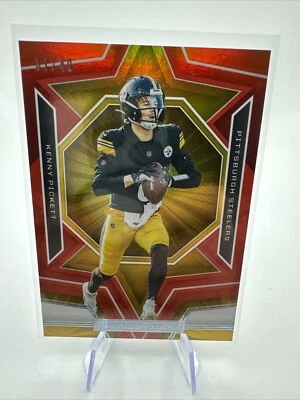 2023 Panini Rookies & Stars #85 Kenny Pickett Red and Blue #/40 - Image 1 of 3