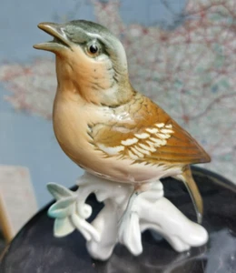 Karl Ens Oiseau Porcelaine de Saxe - Imagen 1 de 6