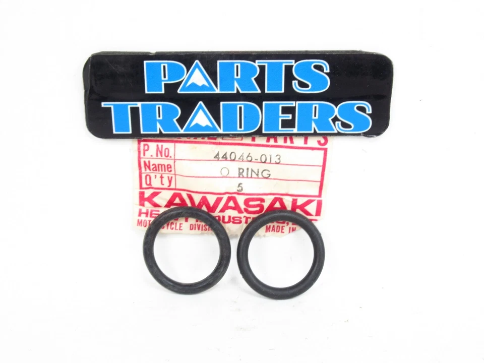 NOS Genuine Kawasaki Front Fork Top Bolt O-Ring Set Of 2 G5 KD175 KE175 W1 W1SS - Image 1 of 1