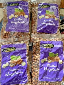4lb DeSeba Whole Shelled Hazelnuts Nuts Raw Unsalted Filberts ( KOSHER ) - Picture 1 of 1