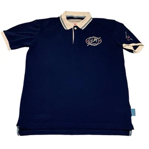 S. Pellegrino 1899 Herren Marineblau Poloshirt Größe Extra Large XL Hergestellt in der Türkei - Bild 1 von 6
