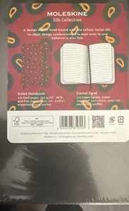Moleskine Seidennotizbuch fester Einband mit italienischer Seide von Mantero mit linierten Seiten NEU! - Bild 1 von 2