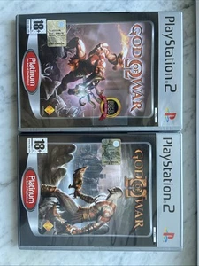 GOD OF WAR 1 + 2 - DISCHI NUOVI PERFETTI PS2 PAL PLATINUM ITA - Foto 1 di 6