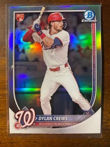 Bowman Dylan Crews #42 2025 radiocontrol novato Red Redemption Washington Nationals - Imagen 1 de 2