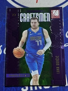 2023-24 Panini Donruss Elite Luka Doncic Craftsmen #1 Mavericks/75 - Imagen 1 de 2