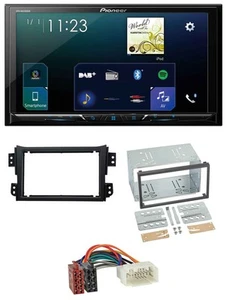 Pioneer MP3 Bluetooth USB 2DIN DAB Autoradio für Opel Agila B Suzuki Splash 2008 - Bild 1 von 10