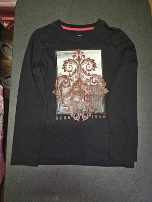 Camisa de manga larga Sean John talla mediana para niños Foto 1 de 3