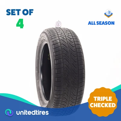 Set of (4) Used 225/55R17 Yokohama Geolandar G95 95H - 7-7.5/32 - Image 1 of 4