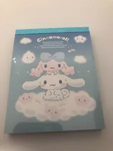 Official Sanrio Cute Cinnamoroll Kawaii Notebook Mini Stationary Japan Exclusive - Picture 1 of 4