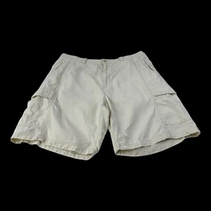 Tommy Bahama Relax 10" Pantalones Cortos Carga Para Hombre 36 en Marfil Lyocell Algodón Playa - Imagen 1 de 16