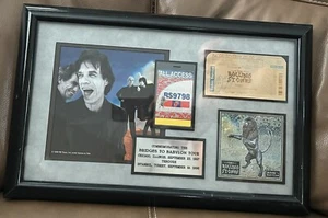 Montaje Rolling Stones Puentes a Babilonia enmarcado - Imagen 1 de 1