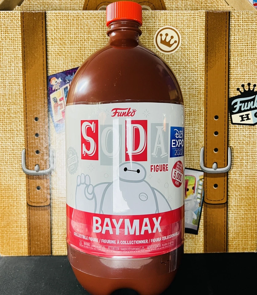 Funko Pop Soda! Baymax 3 litros D23 Expo 2022 ¡OPORTUNIDAD DE PERSECUCIÓN EXCLUSIVA! Foto 1 de 1