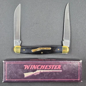 Winchester 27010 Yellow Boy Special Improved Muskrat Folding Knife in Box - Picture 1 of 11