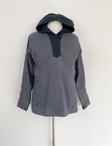 ALCHEMY EQUIPMENT NZ womens utility jacket anorak top sz L / hooded waxed cotton - Picture 1 of 13