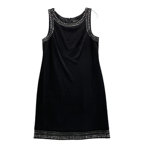 Jessica Howard Mini Dress Women's 12 Studded Gem Cocktail Classic 90's Chic Corp - Picture 1 of 10