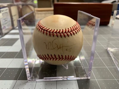 Mark McGwire Autographed Rawlings Gene Budig Baseball PSA Certified #AI63891 - Image 1 of 4