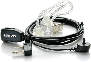 Wąż dźwiękowy Słuchawki douszne do radia Baofeng UV5R 888S Kenwood Retevis RT24 /3S - Zdjęcie 1 z 10