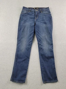 Levis Flatters & Flaunts Jeans Damen 10 Skinny Leg Mid Rise Stretch Blau Denim - Bild 1 von 16