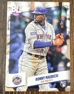 2024 Topps Big League New York Mets Commons Team Set 5 Cards Ronny Mauricio RC - Picture 1 of 2