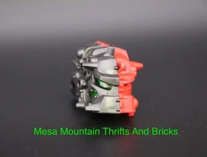 LEGO® Hero Factory 6218 Splitface Head Piece Only! Red & Pearl Dark Grey Head - Picture 1 of 4