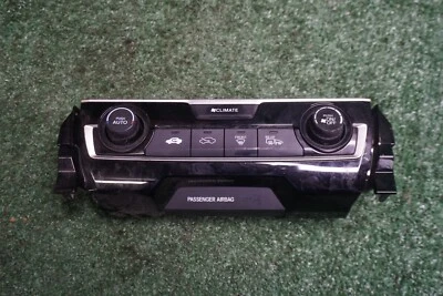 2017 2018 2019 HONDA CIVIC CLIMATE TEMPERATURE AC Control OEM 79600TBAA320M1 - Image 1 of 3