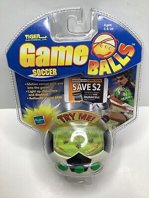 New Sealed Game Balls Soccer Tiger Electronics Toy Handheld Game Football *READ*