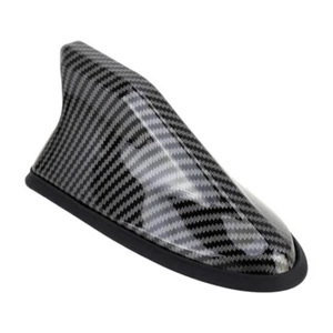 Antenna Auto Pinna Di Squalo stile CARBONIO per AM FM DAB - Foto 1 di 11