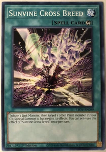 Yugioh Lightning Overdrive LIOV-EN099 Sunvine Cross Breed Common NM/M - Imagen 1 de 1