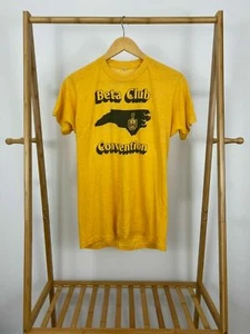 VTG 80s Beta Club Convention North Carolina Thin 50/50 T-Shirt Size XL - Picture 1 of 5