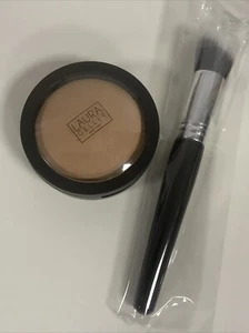 Laura Geller Baked Foundation Double Take Baked Foundation Tan 10g & Brush - Picture 1 of 4