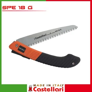CASTELLARI SPE 18G 7" 18cm Sharp Hard Chromium Blade Folding hand pruning saw - Picture 1 of 3